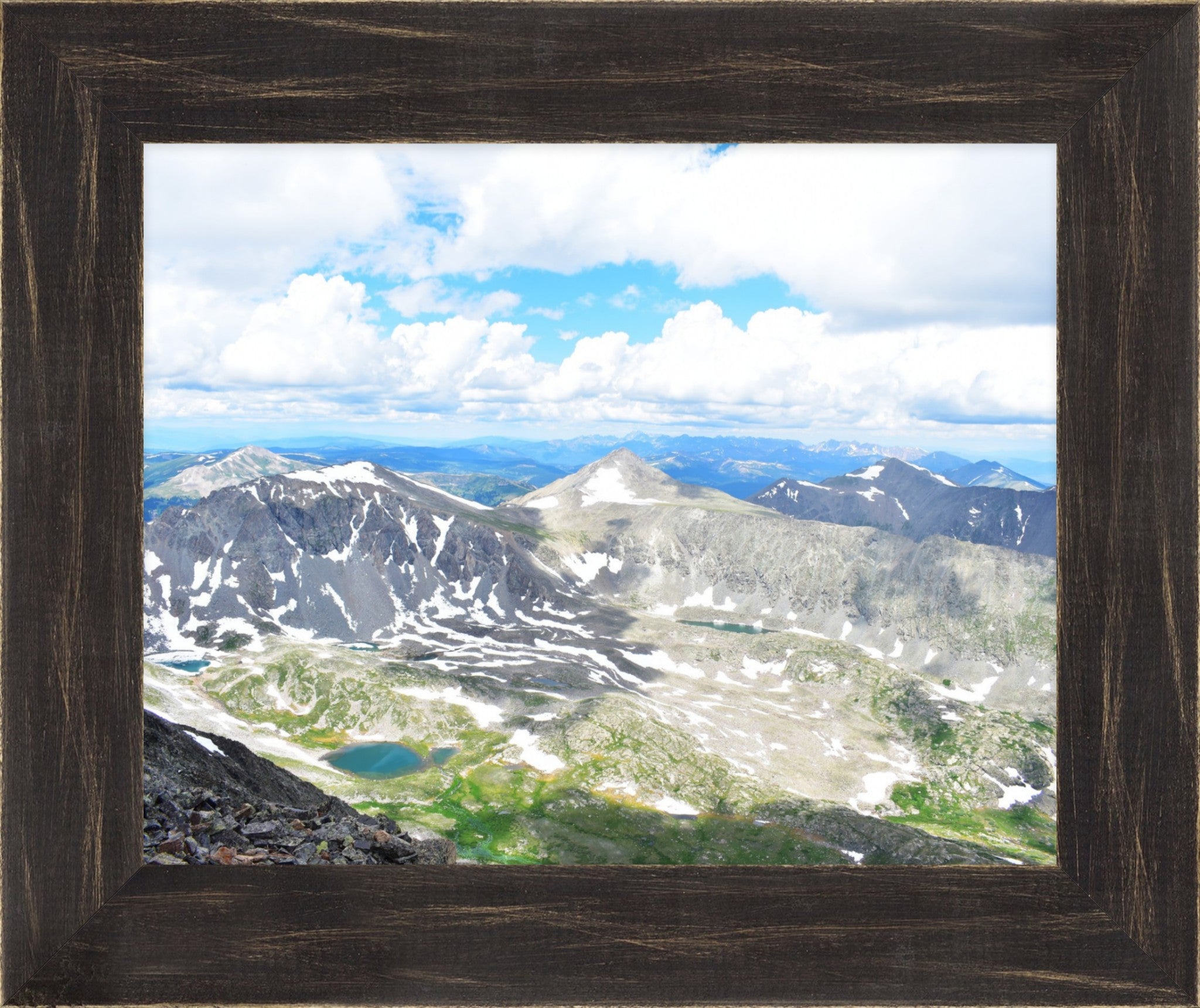 Tenmile Throne: View from Quandary Peak Summit