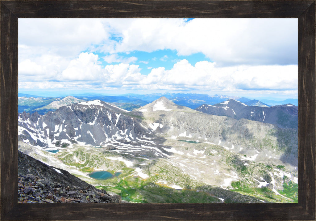 Tenmile Throne: View from Quandary Peak Summit