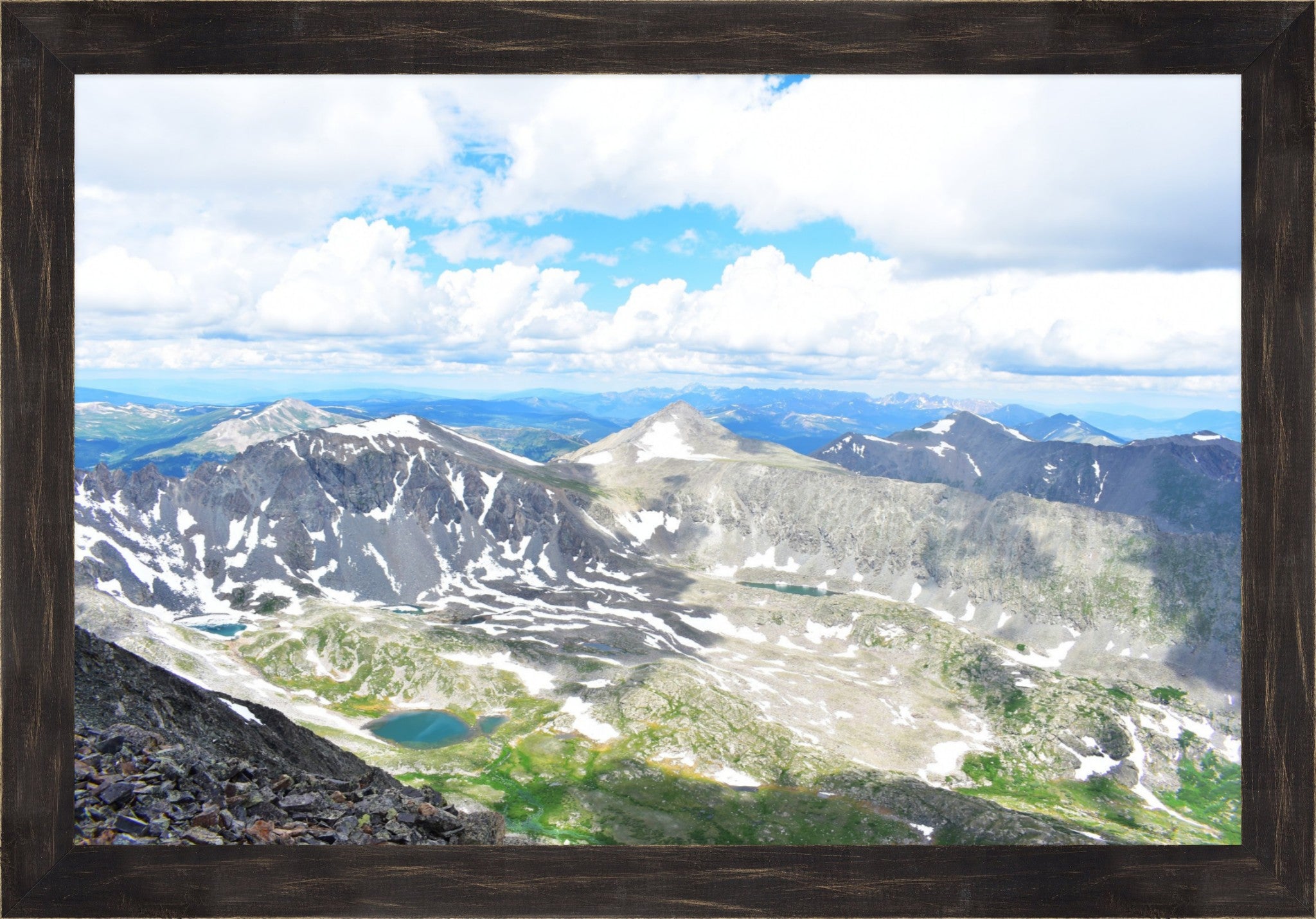 Tenmile Throne: View from Quandary Peak Summit