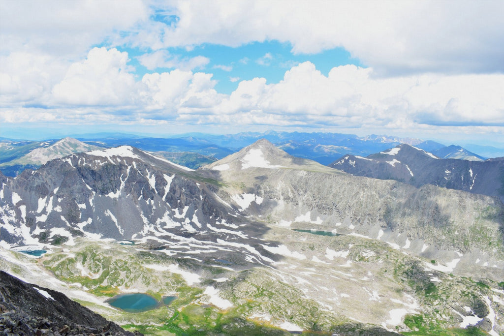Tenmile Throne: View from Quandary Peak Summit