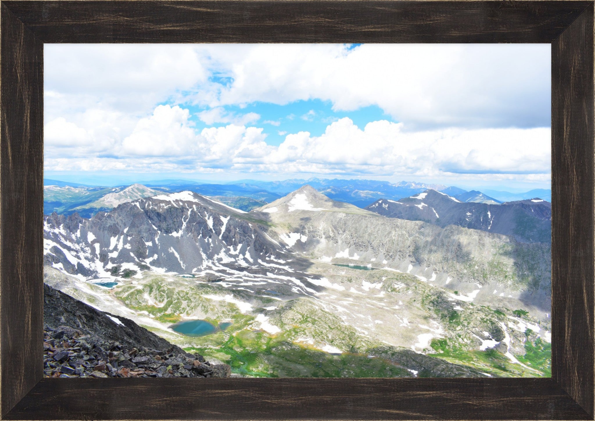 Tenmile Throne: View from Quandary Peak Summit
