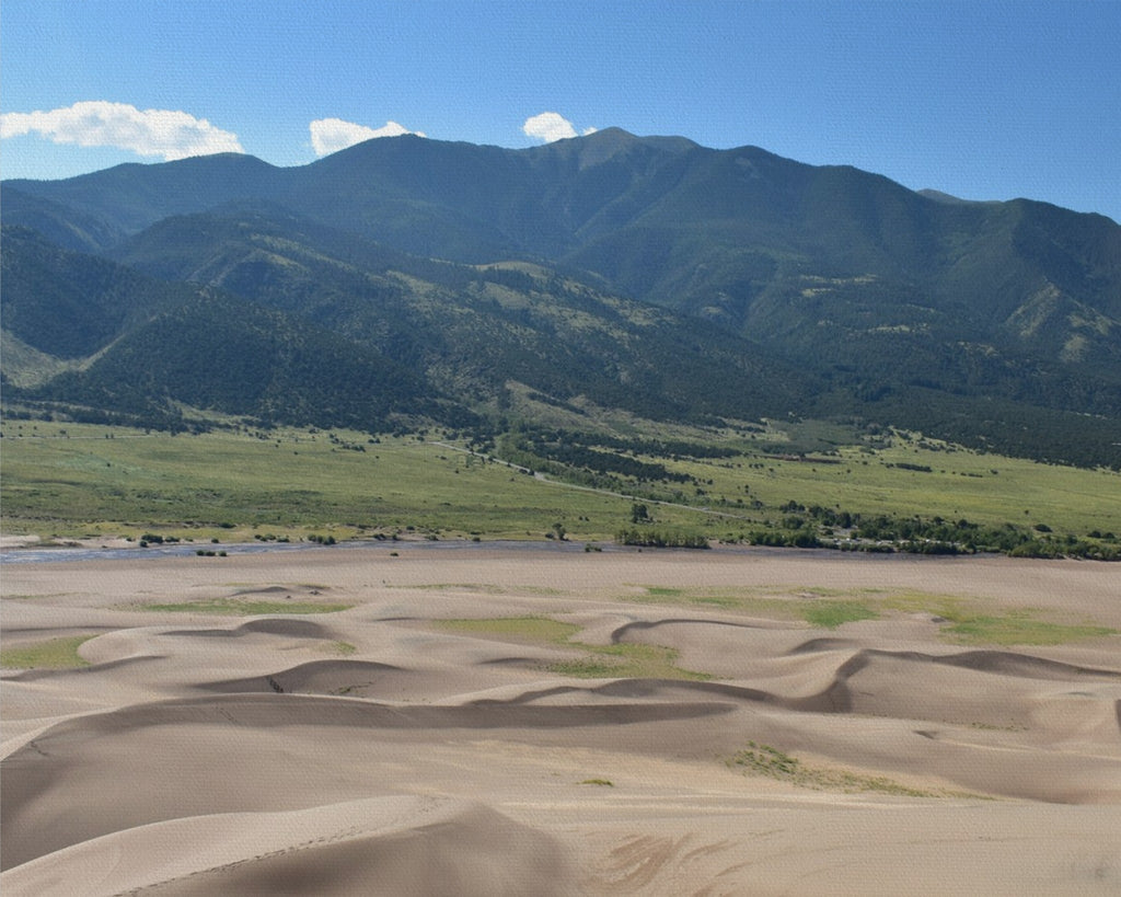 Dunes Against the Sangres: Great Sand Dunes