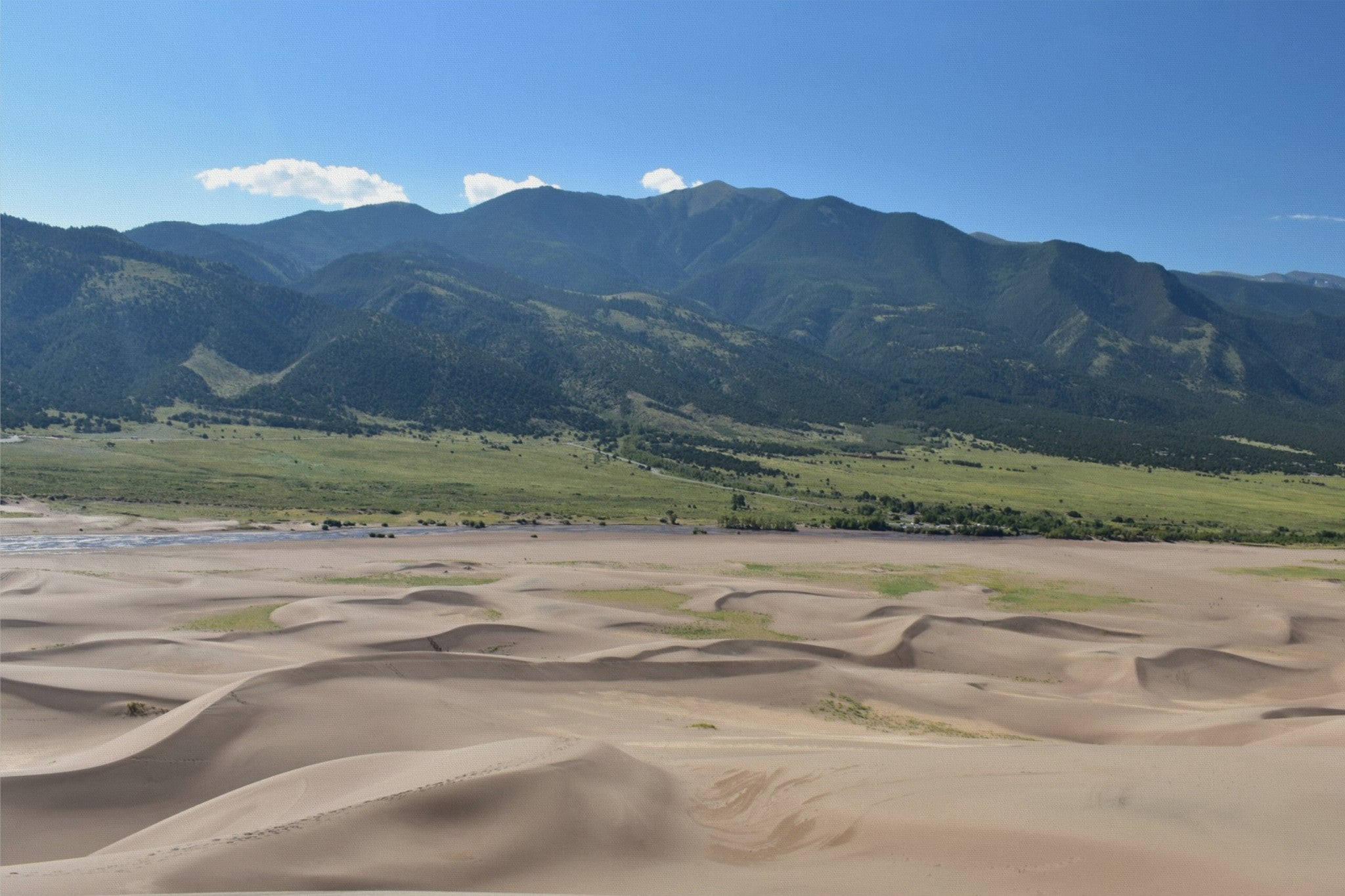 Dunes Against the Sangres: Great Sand Dunes