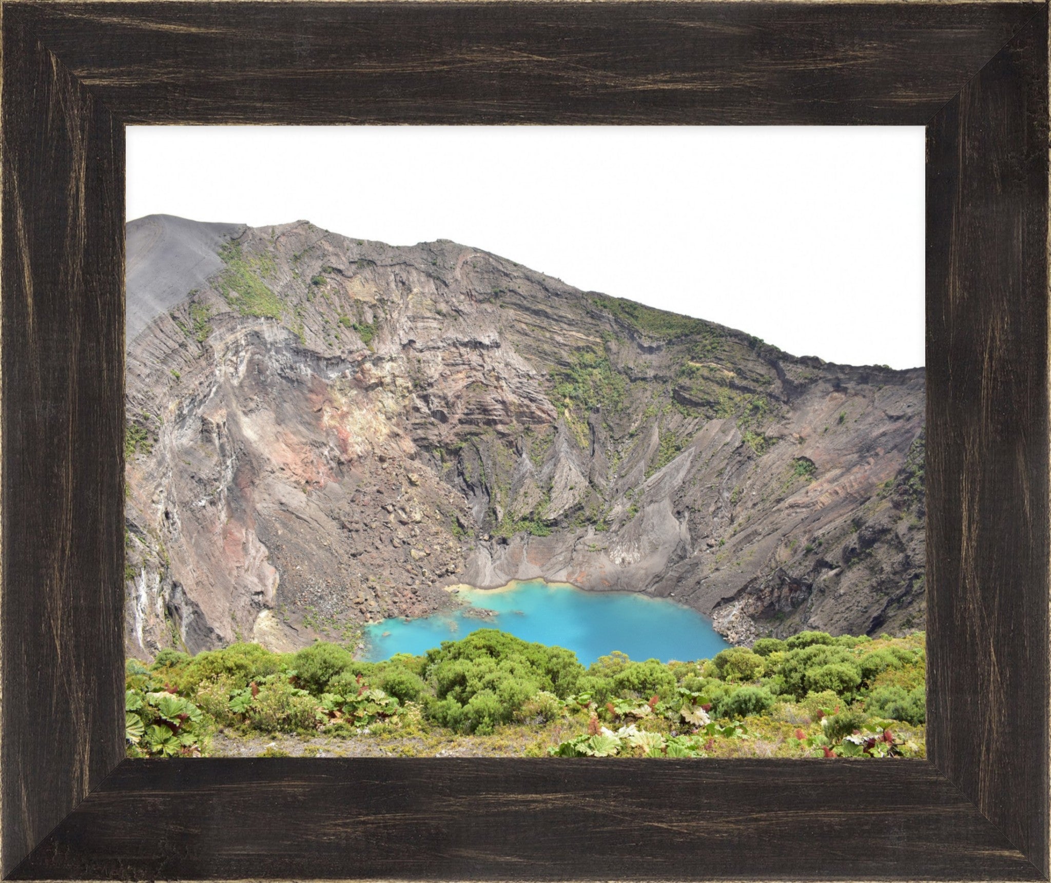 Turquoise Crater: Volcán Irazú Summit Lake