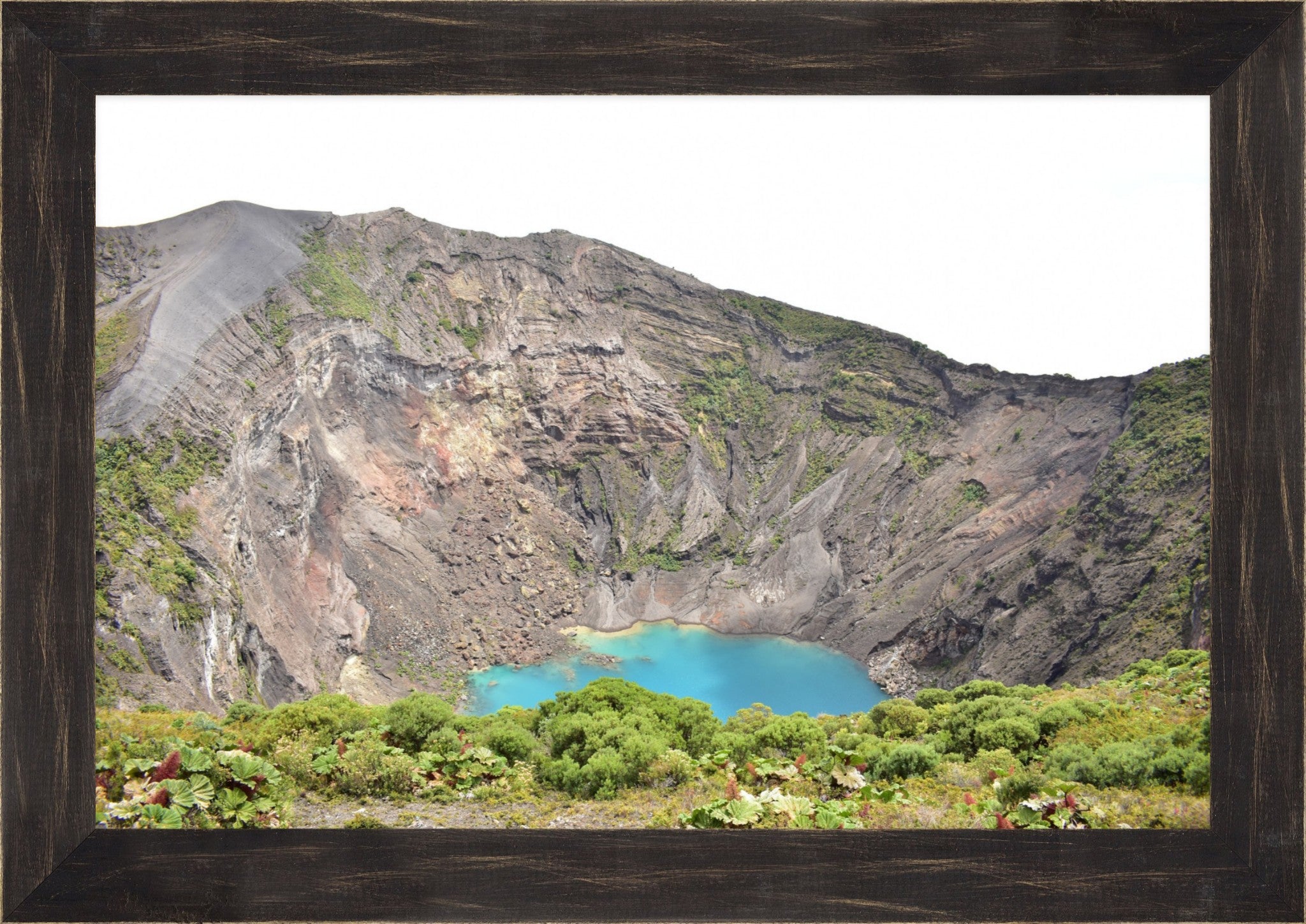 Turquoise Crater: Volcán Irazú Summit Lake