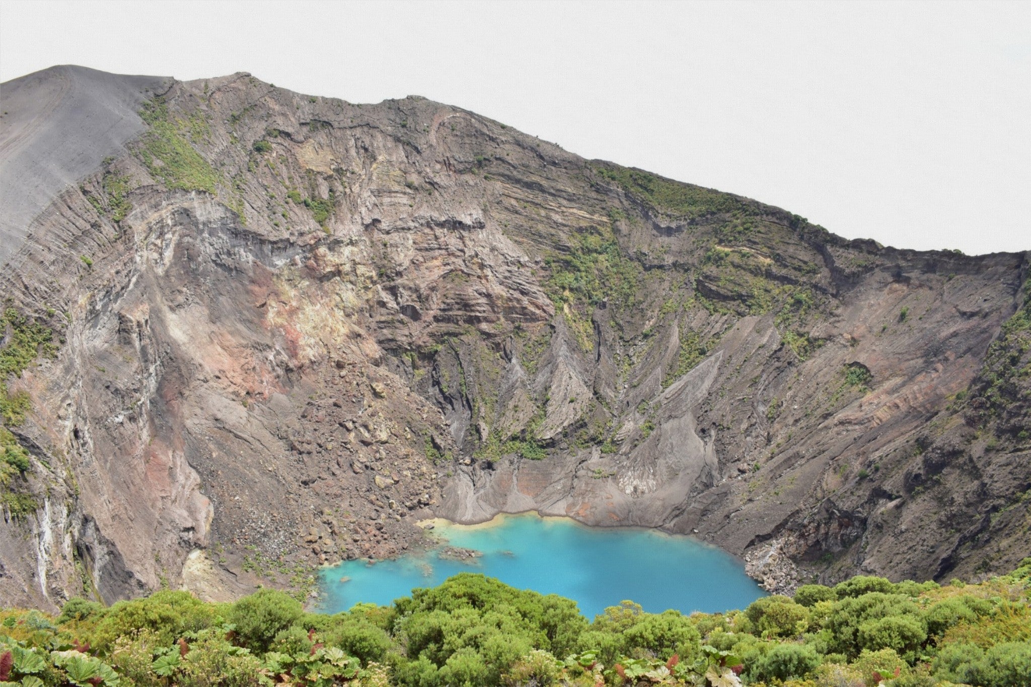 Turquoise Crater: Volcán Irazú Summit Lake