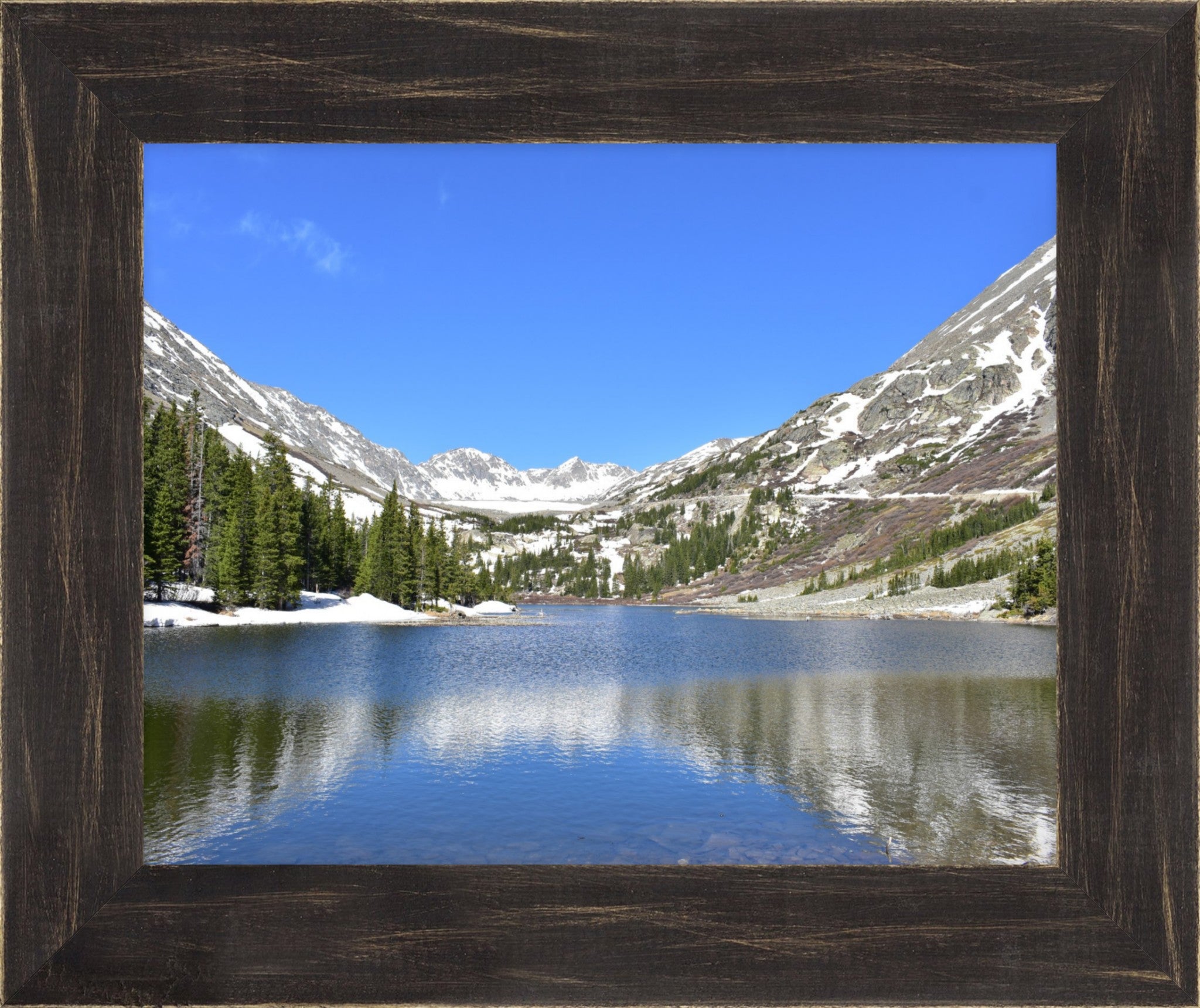 Azure Reservoir: Blue Lakes Below Quandary Peak