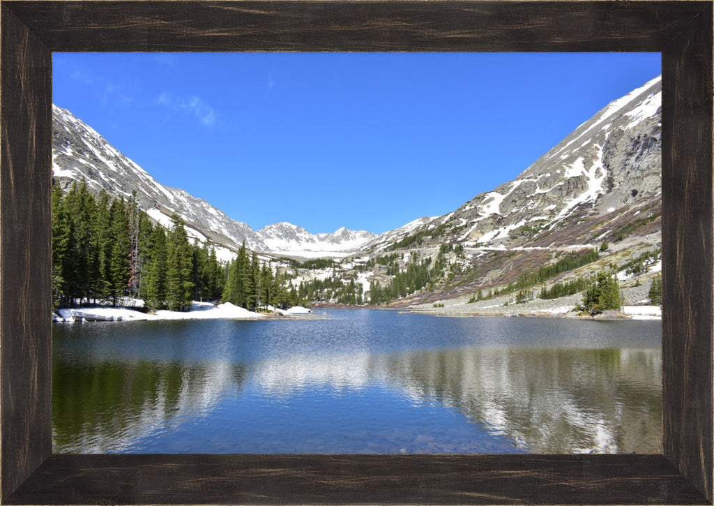 Azure Reservoir: Blue Lakes Below Quandary Peak