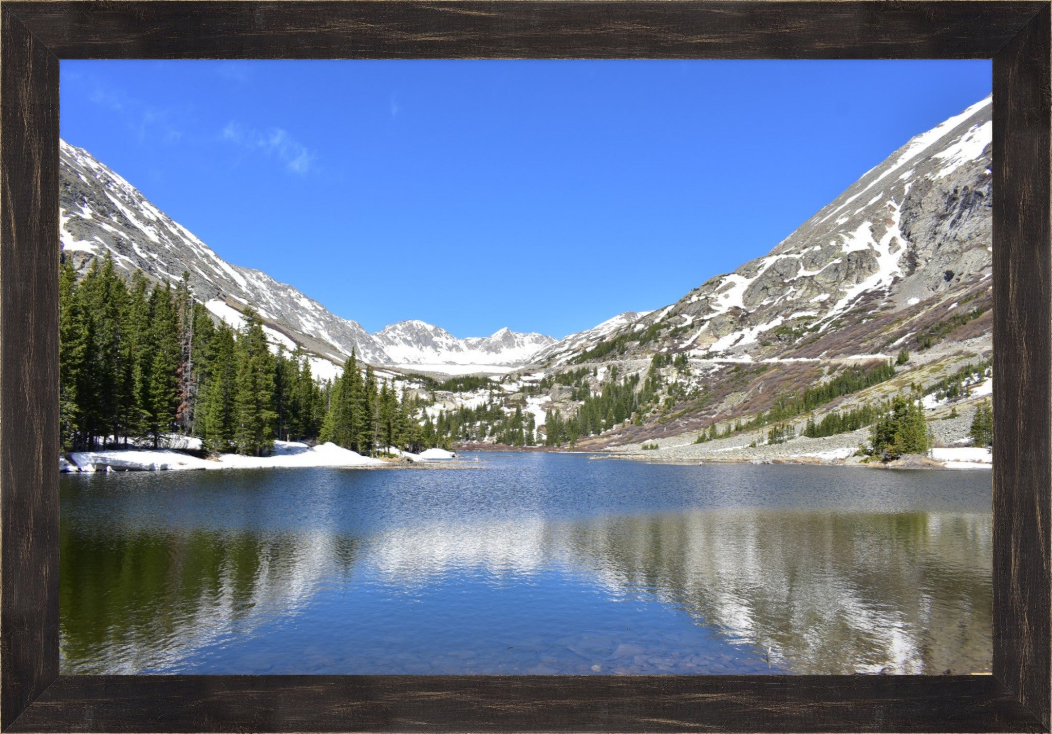 Azure Reservoir: Blue Lakes Below Quandary Peak