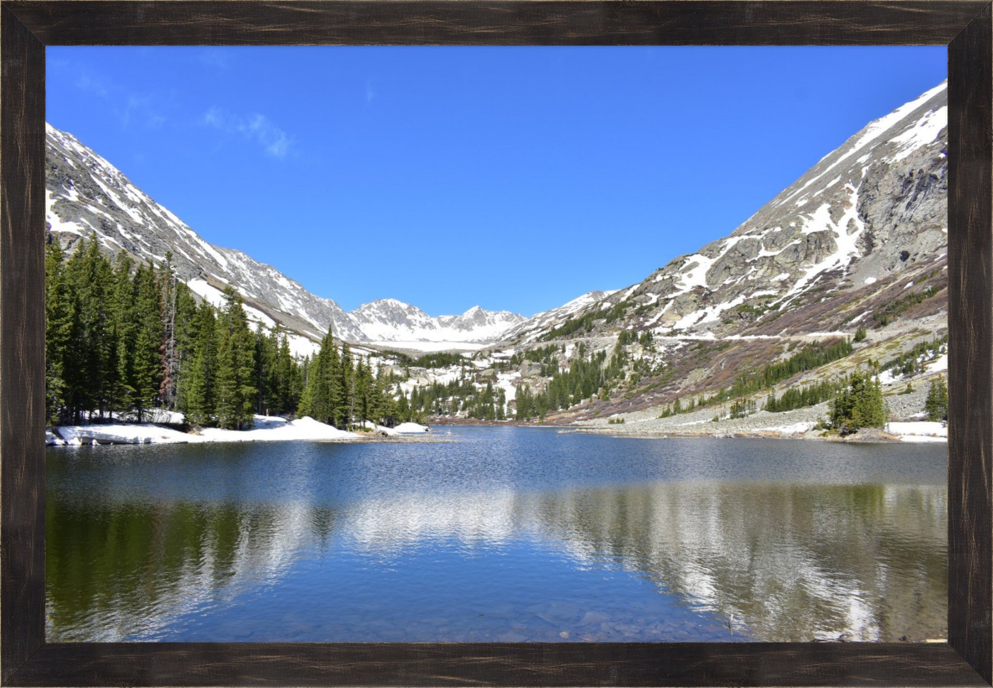 Azure Reservoir: Blue Lakes Below Quandary Peak
