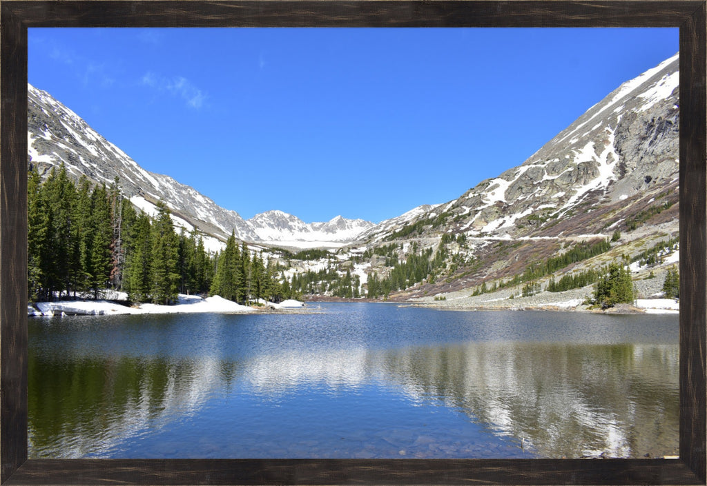 Azure Reservoir: Blue Lakes Below Quandary Peak