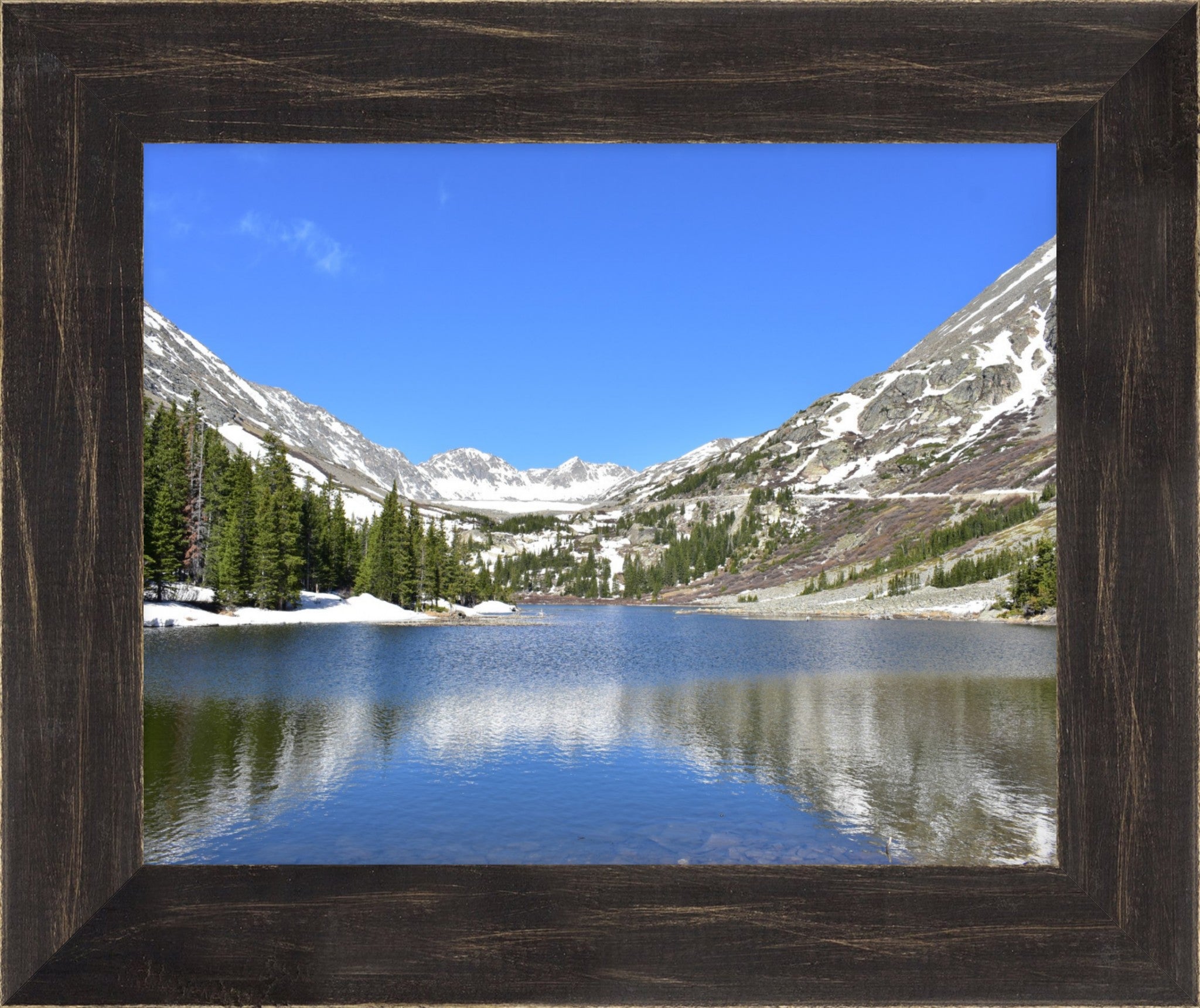 Azure Reservoir: Blue Lakes Below Quandary Peak