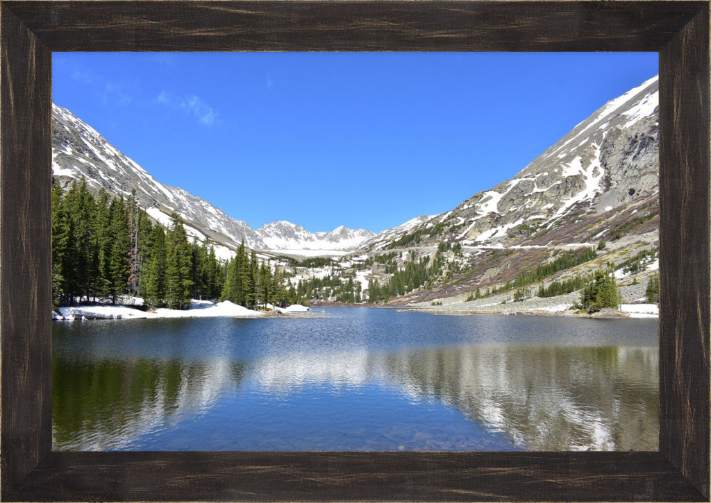 Azure Reservoir: Blue Lakes Below Quandary Peak