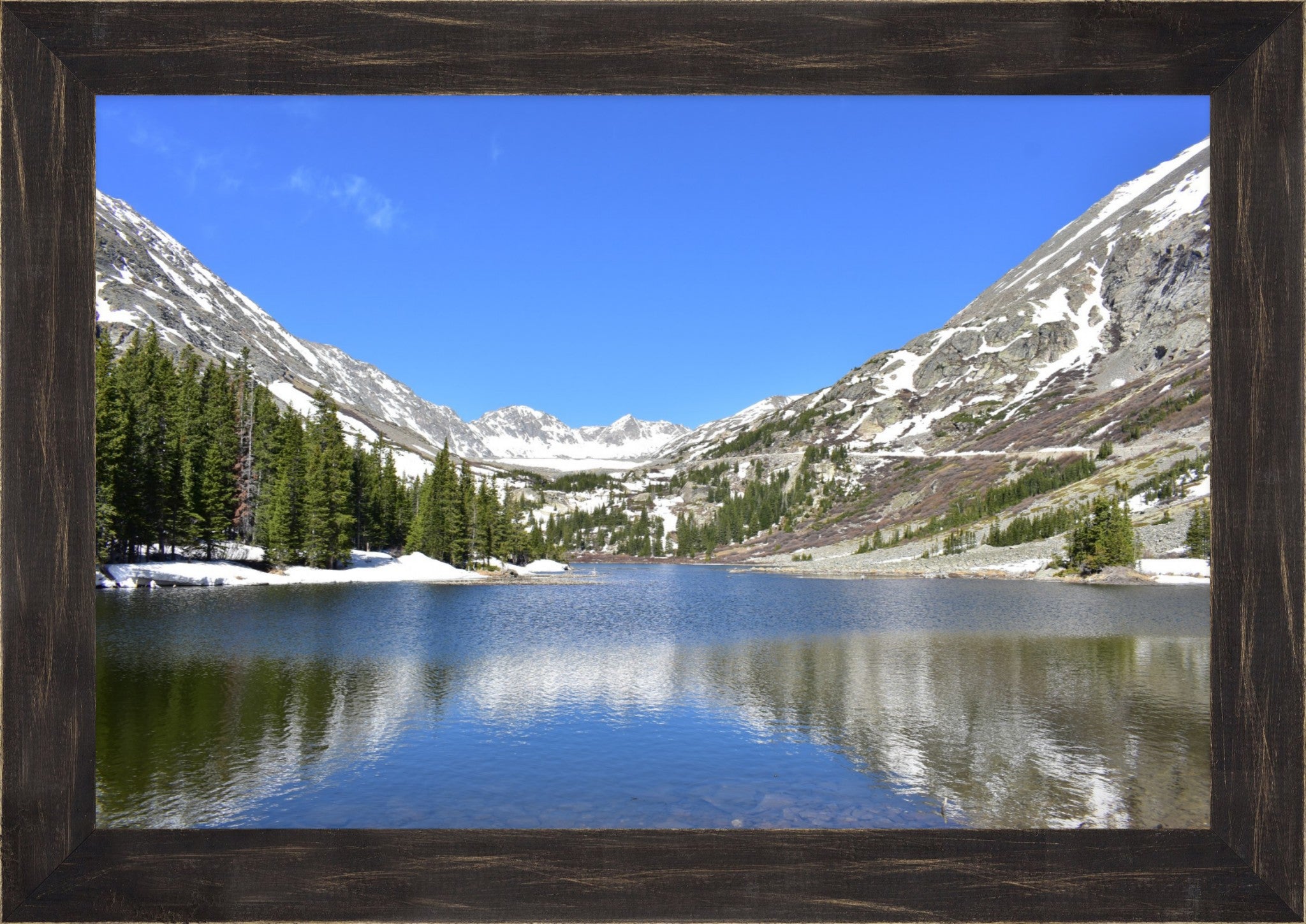 Azure Reservoir: Blue Lakes Below Quandary Peak