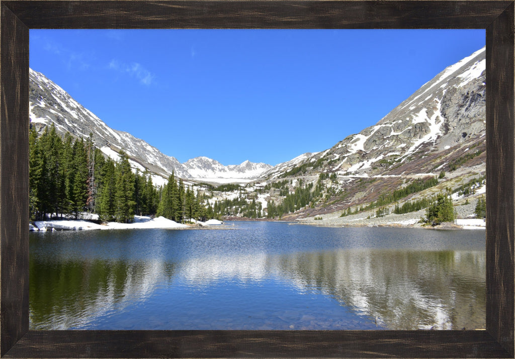 Azure Reservoir: Blue Lakes Below Quandary Peak