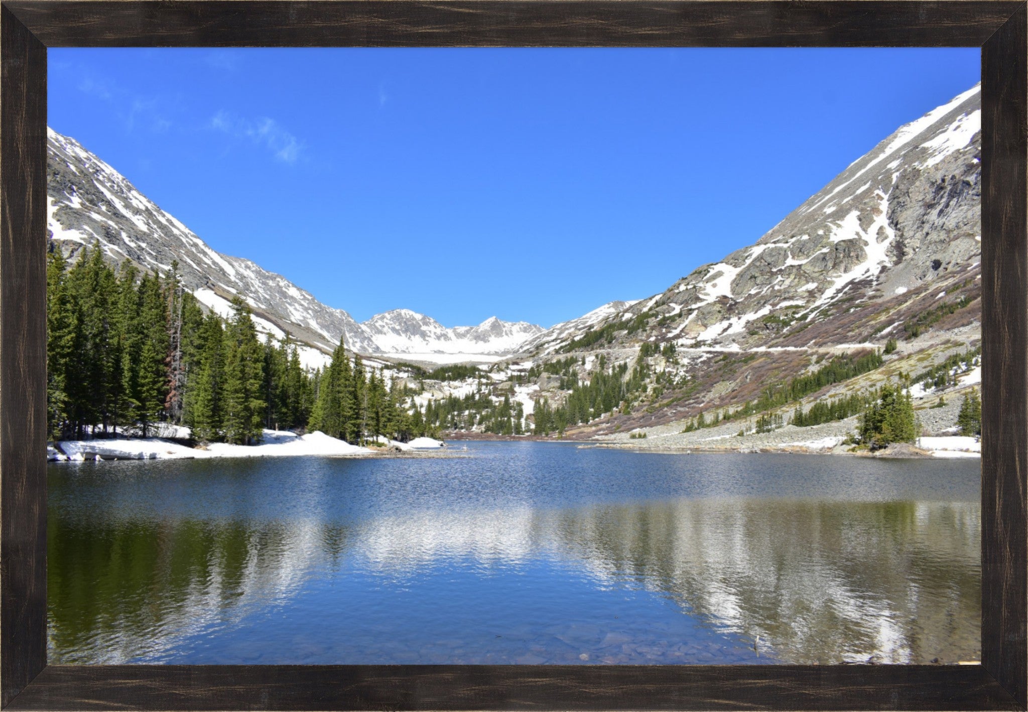 Azure Reservoir: Blue Lakes Below Quandary Peak