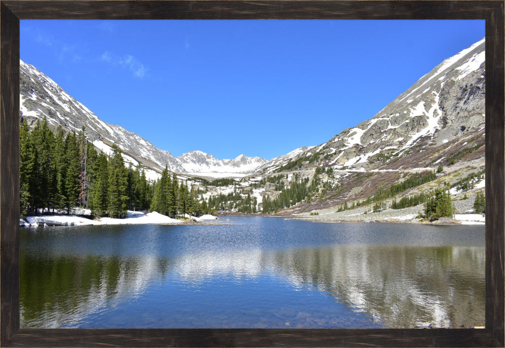 Azure Reservoir: Blue Lakes Below Quandary Peak