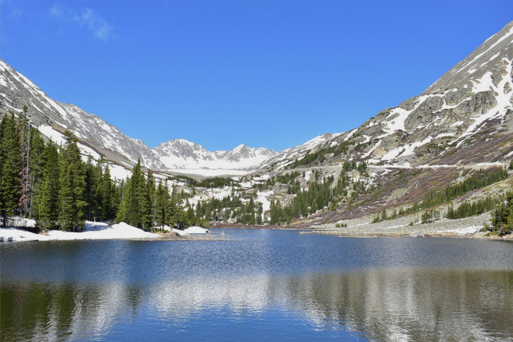 Azure Reservoir: Blue Lakes Below Quandary Peak