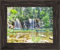 Turquoise Serenity: Hanging Lake's Emerald Oasis