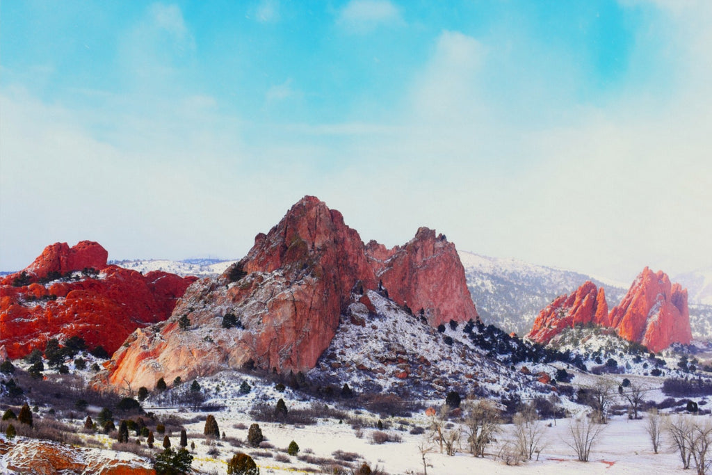 Red Rocks, White Silence