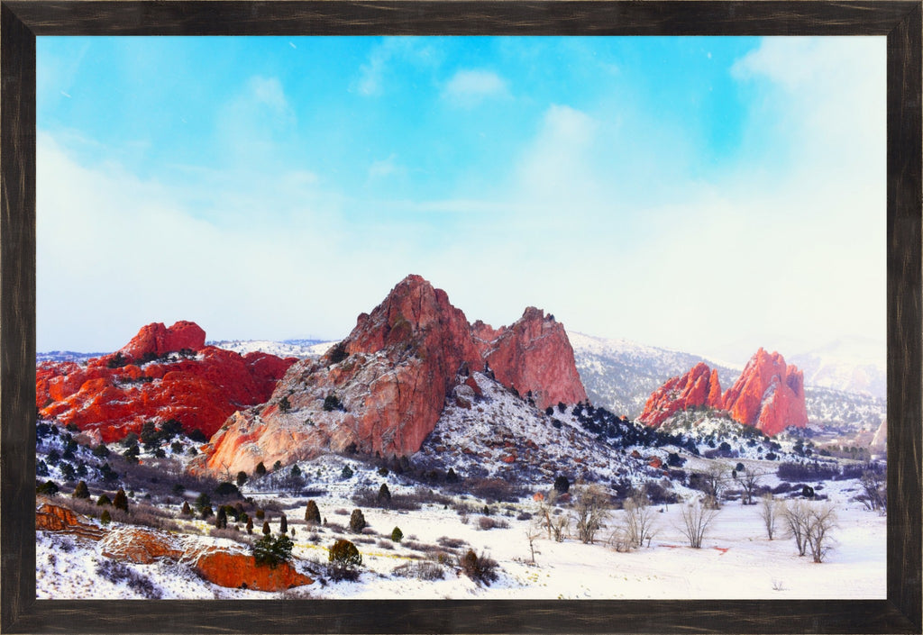 Red Rocks, White Silence