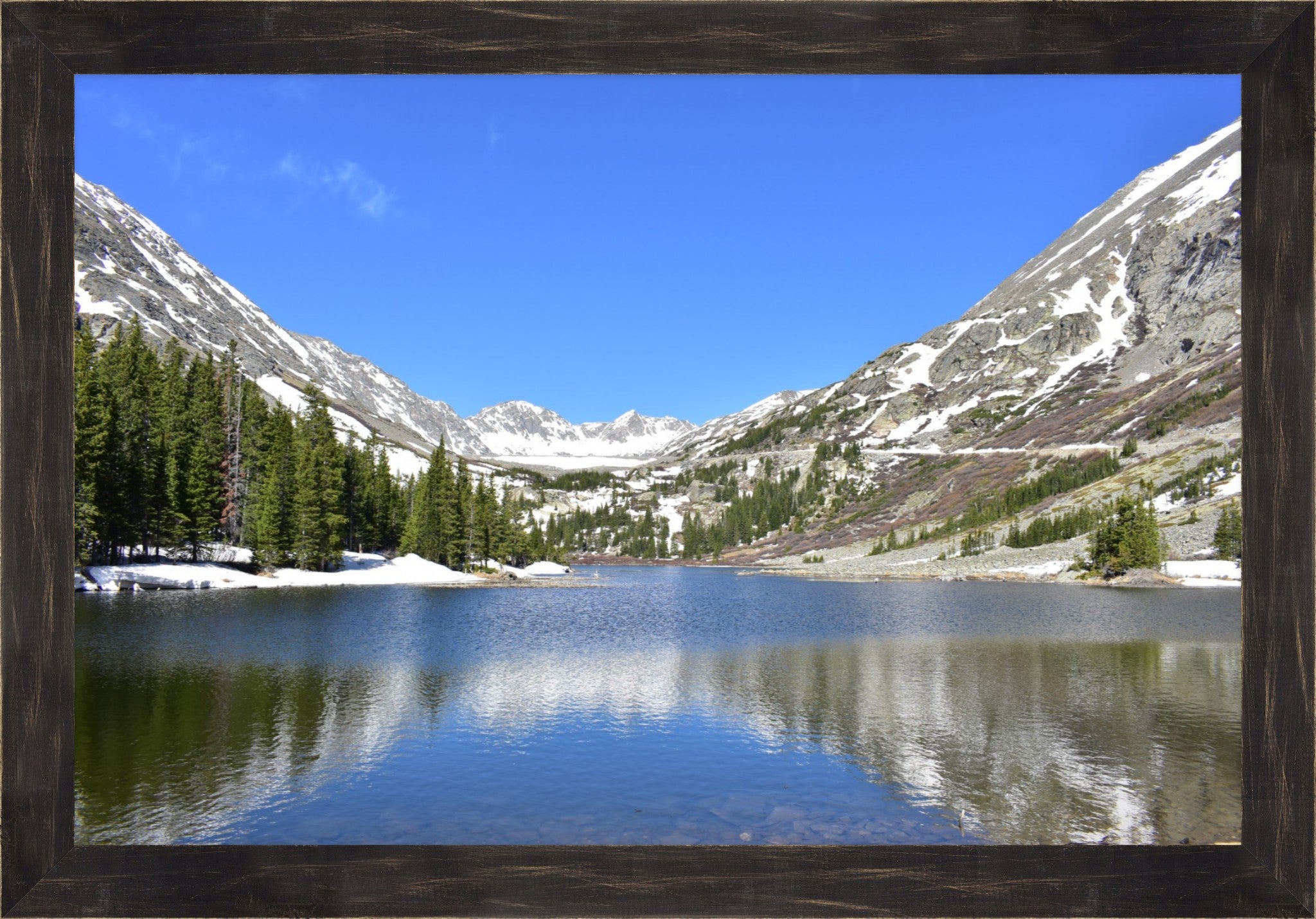 Azure Reservoir: Blue Lakes Below Quandary Peak