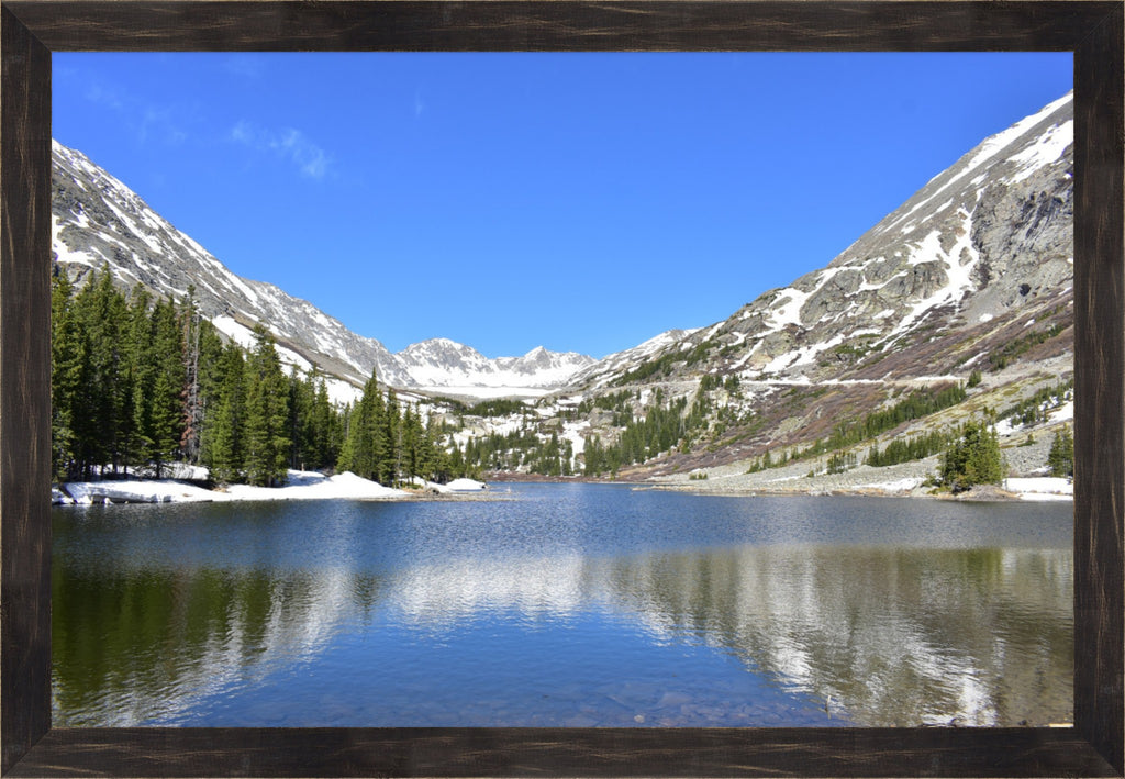 Azure Reservoir: Blue Lakes Below Quandary Peak