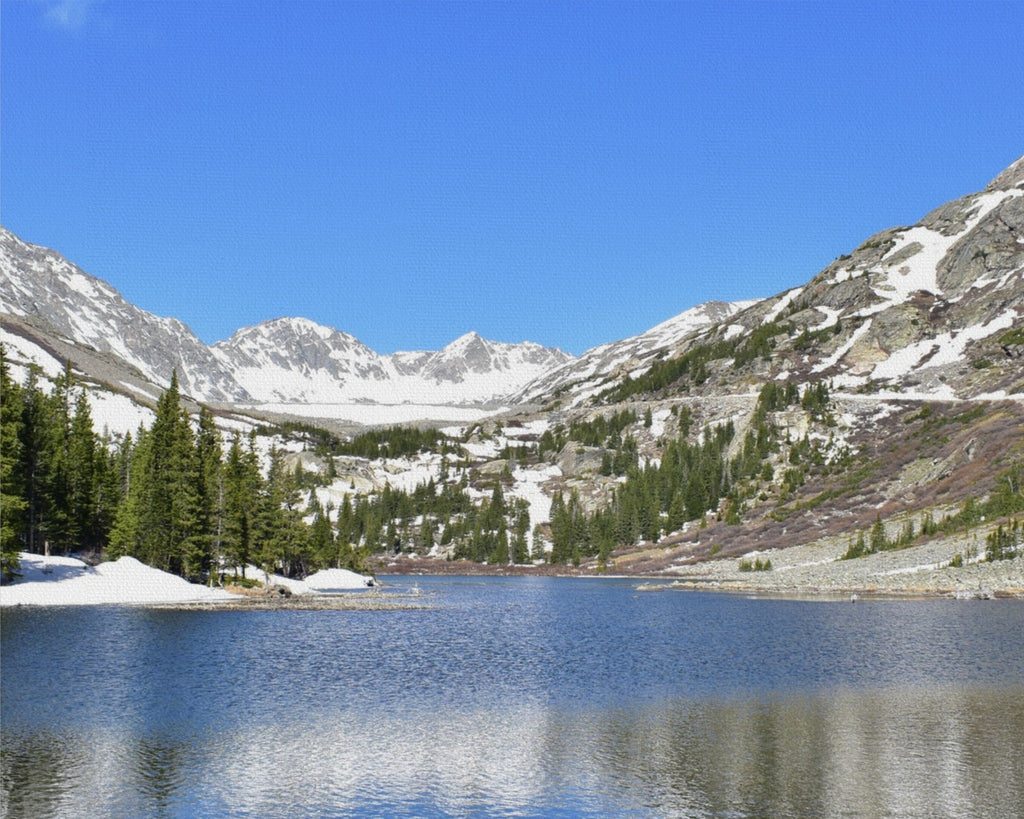 Azure Reservoir: Blue Lakes Below Quandary Peak