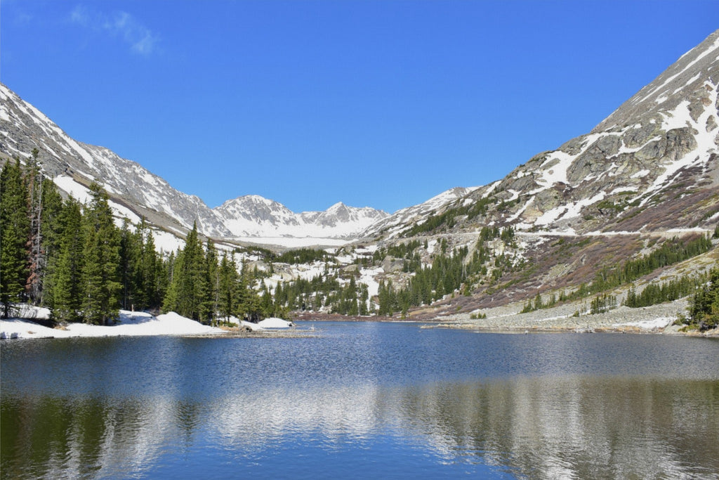 Azure Reservoir: Blue Lakes Below Quandary Peak