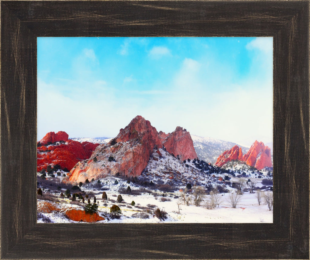 Red Rocks, White Silence