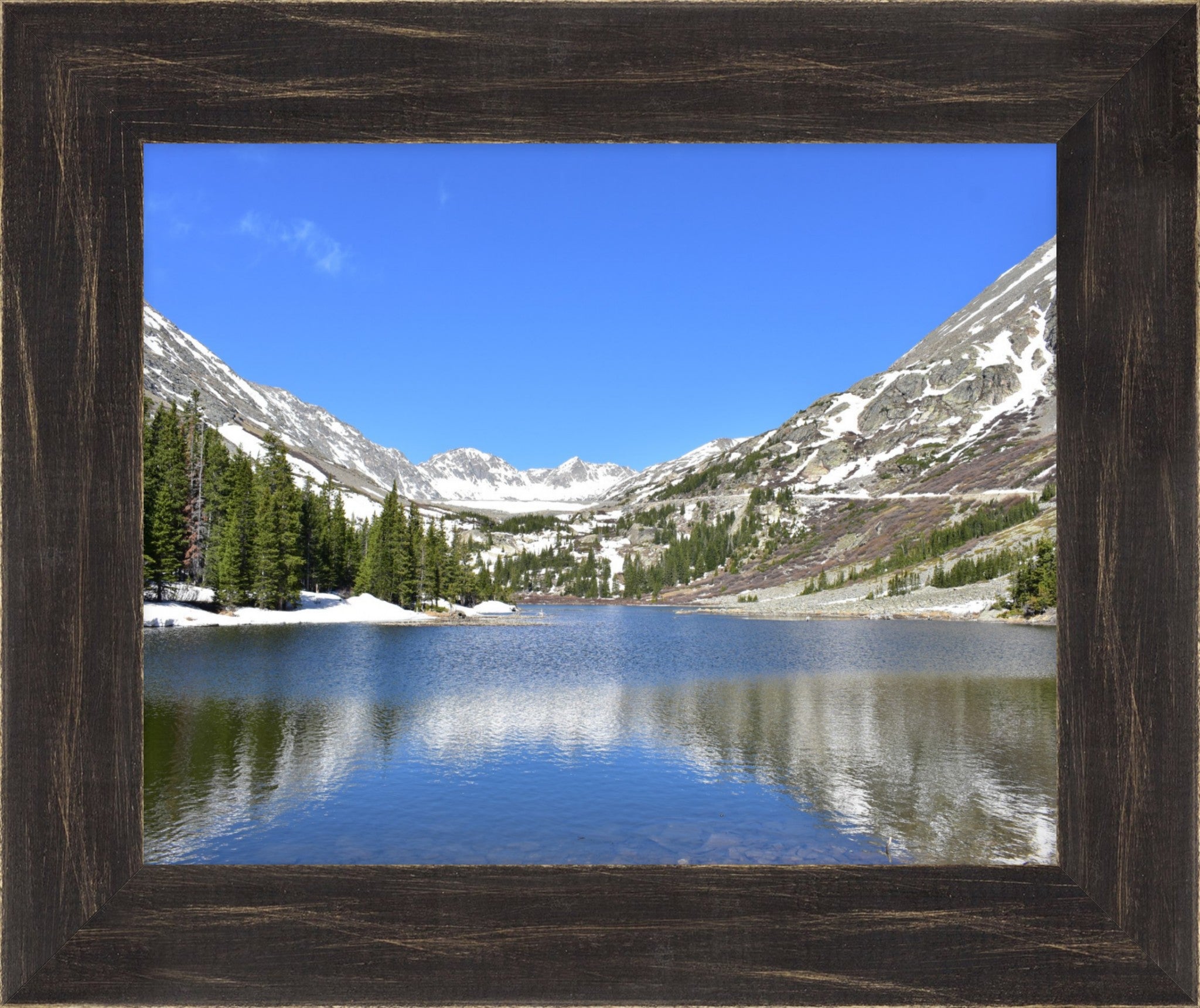 Azure Reservoir: Blue Lakes Below Quandary Peak