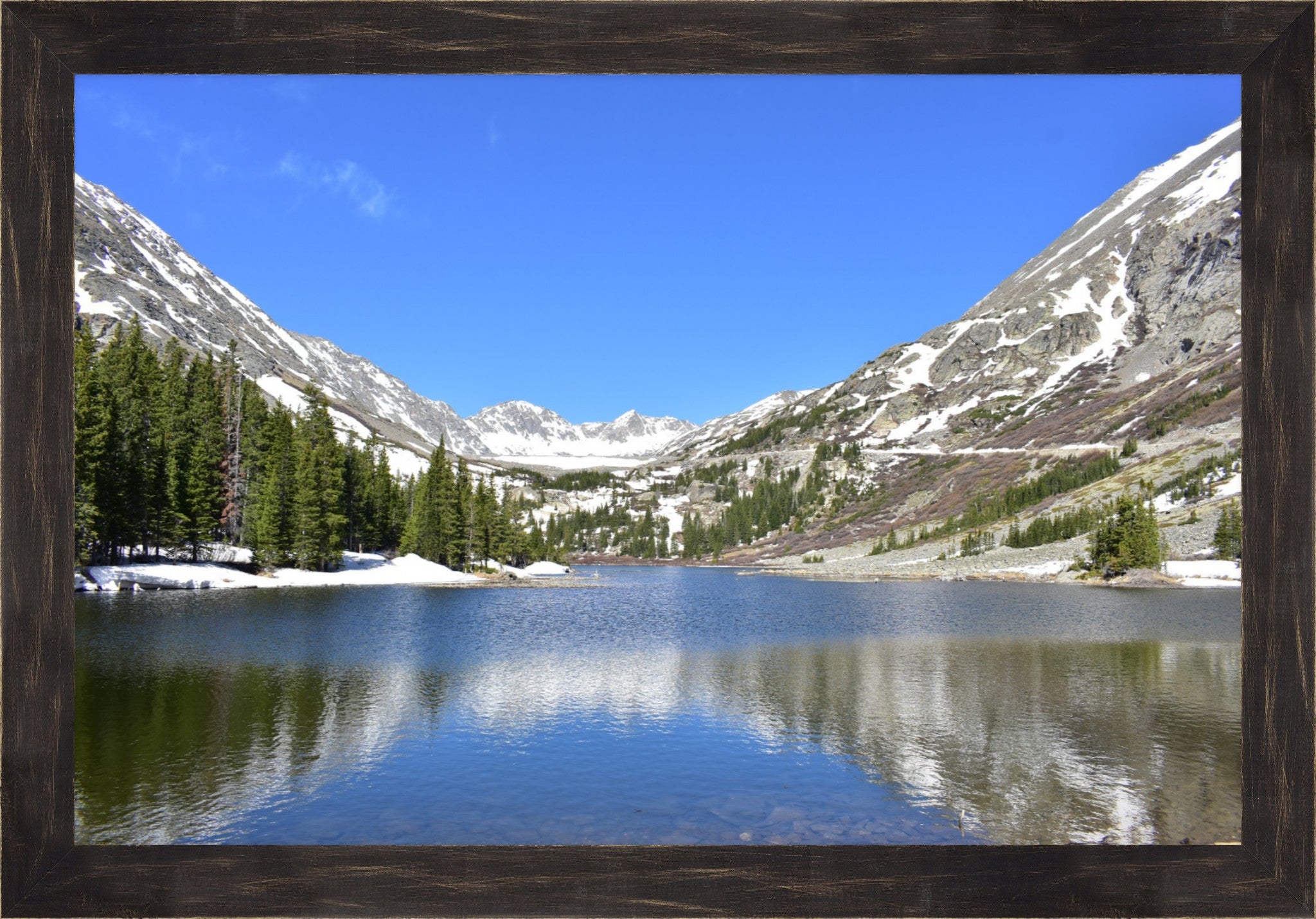 Azure Reservoir: Blue Lakes Below Quandary Peak