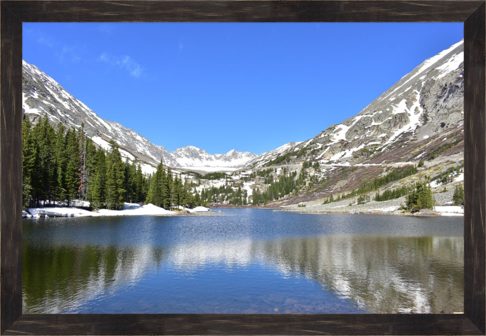 Azure Reservoir: Blue Lakes Below Quandary Peak