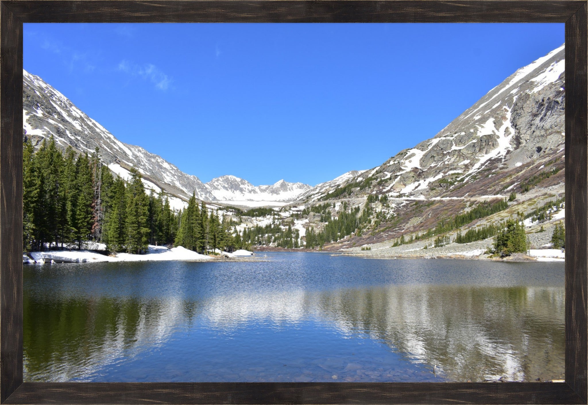Azure Reservoir: Blue Lakes Below Quandary Peak