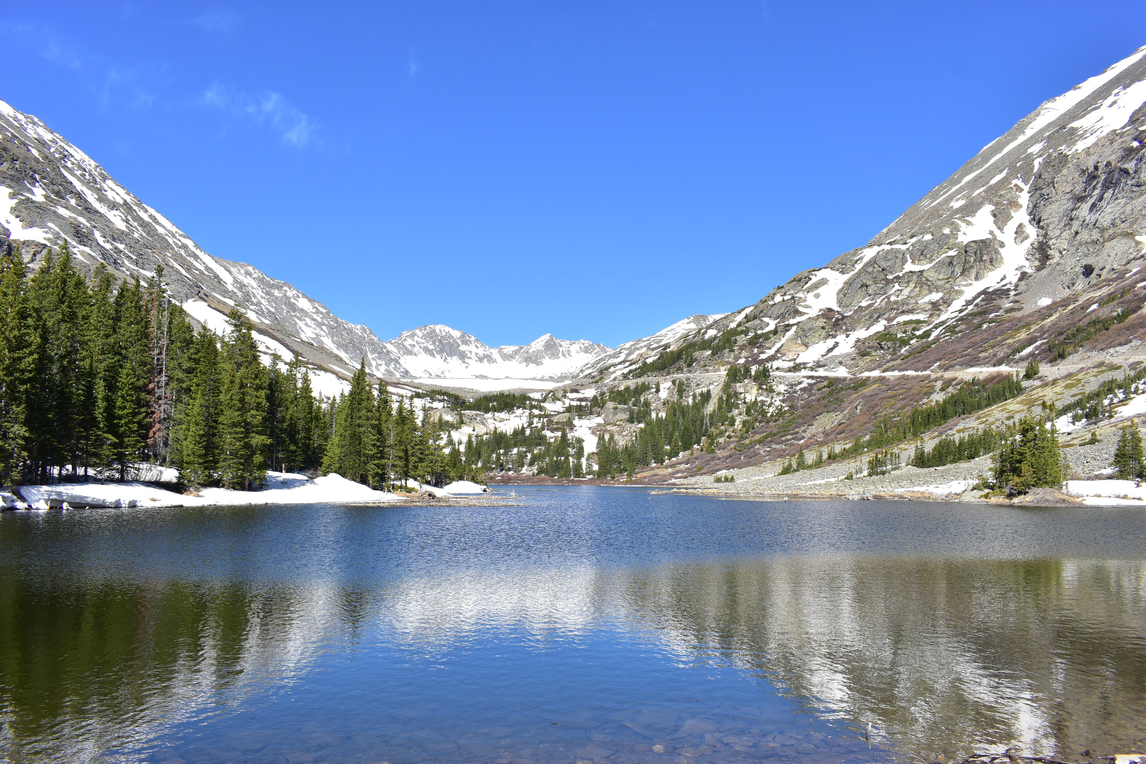 Azure Reservoir: Blue Lakes Below Quandary Peak